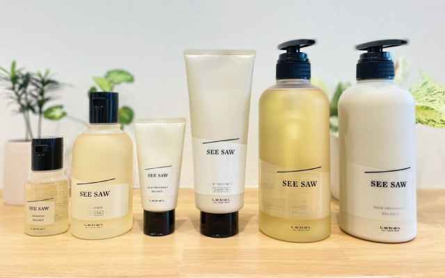 ヘアケアブランド“SEE SAW”