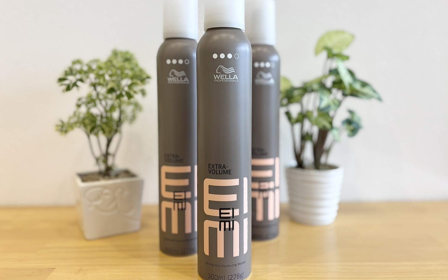 ハリコシを出すムース